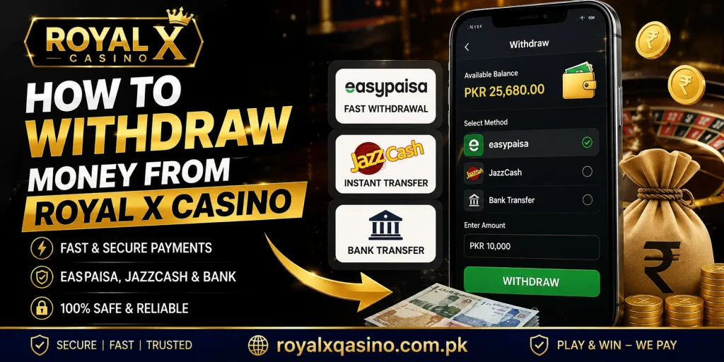 Royal X Casino Withdraw