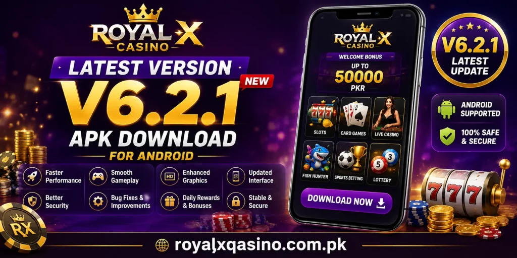 Royal X Casino Latest version 6.2.1