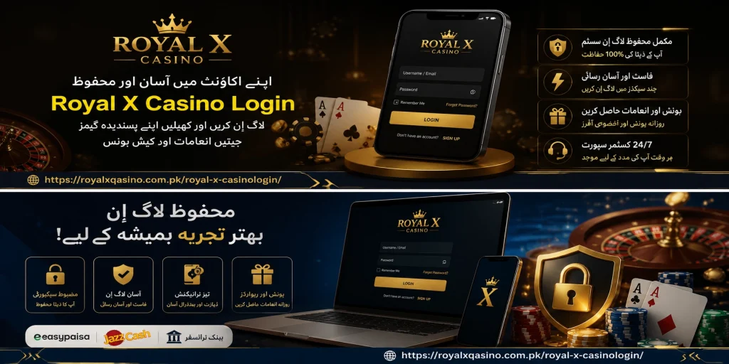 Royal x casino Game Login